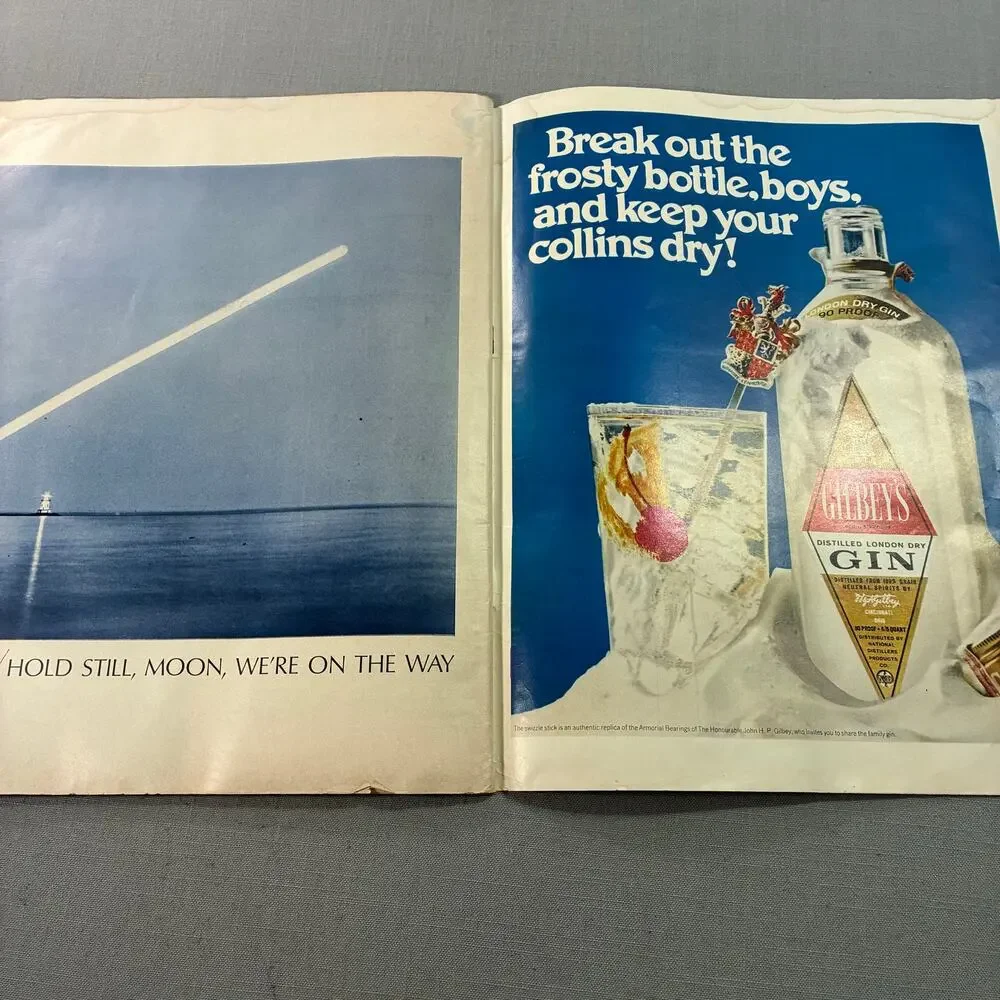 Vintage 1969 LIFE Magazine Apollo 11 Neil Armstrong Moon Landing See Descr